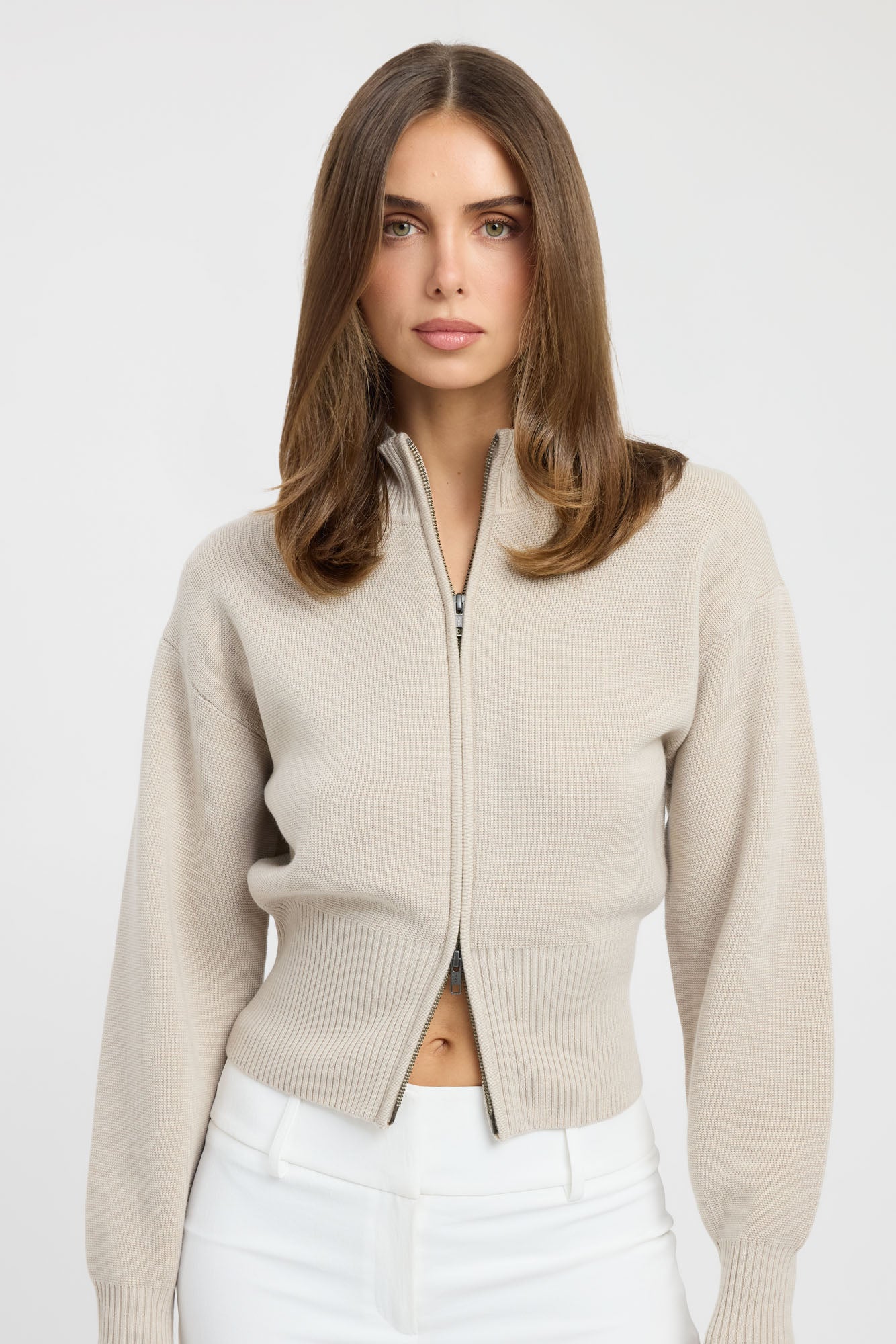 Dalton Zip Cardigan | USA KOOKAÏ