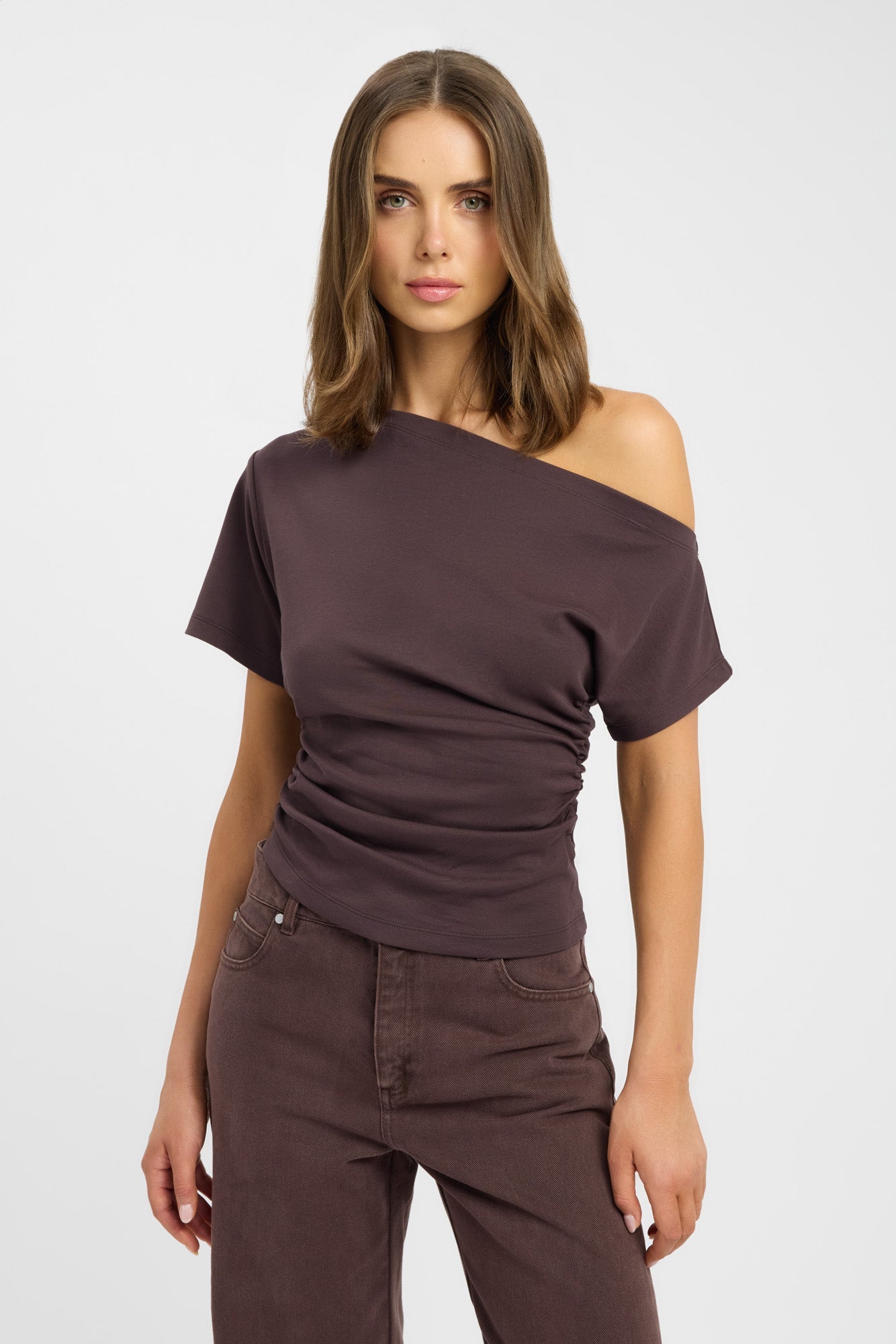 Nova Off Shoulder Tee – USA KOOKAÏ
