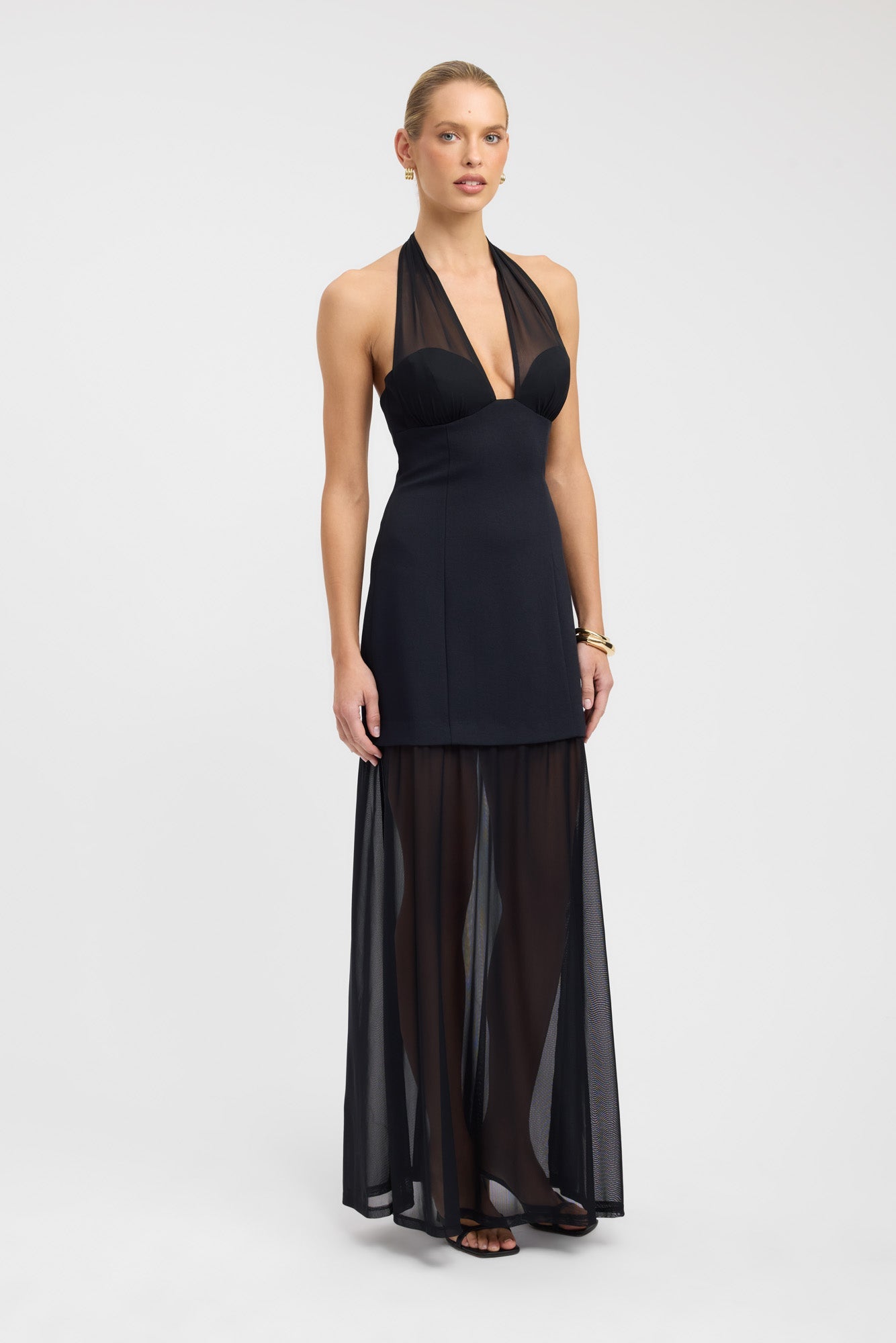 Oyster Mesh Maxi Dress – USA KOOKAÏ