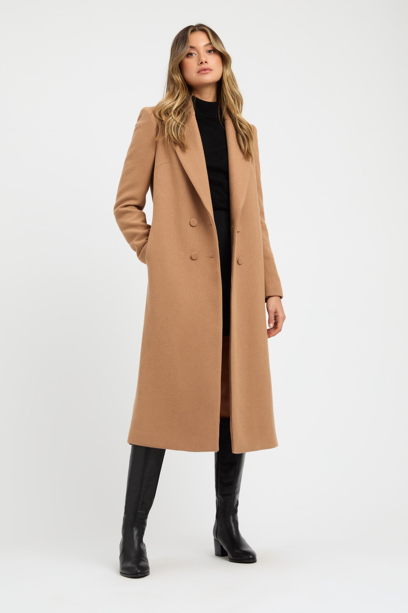 ジャケット・アウター camel coat Amazon.com: Kenneth Cole New York Women's 17OMW016 Wool