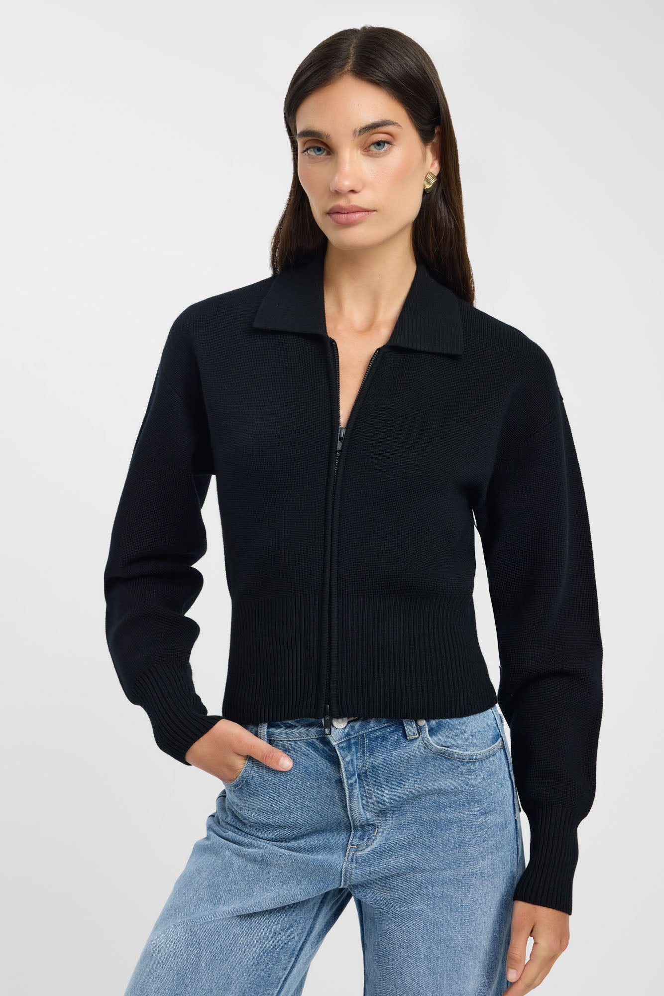 Dalton Collared Cardigan – USA KOOKAÏ