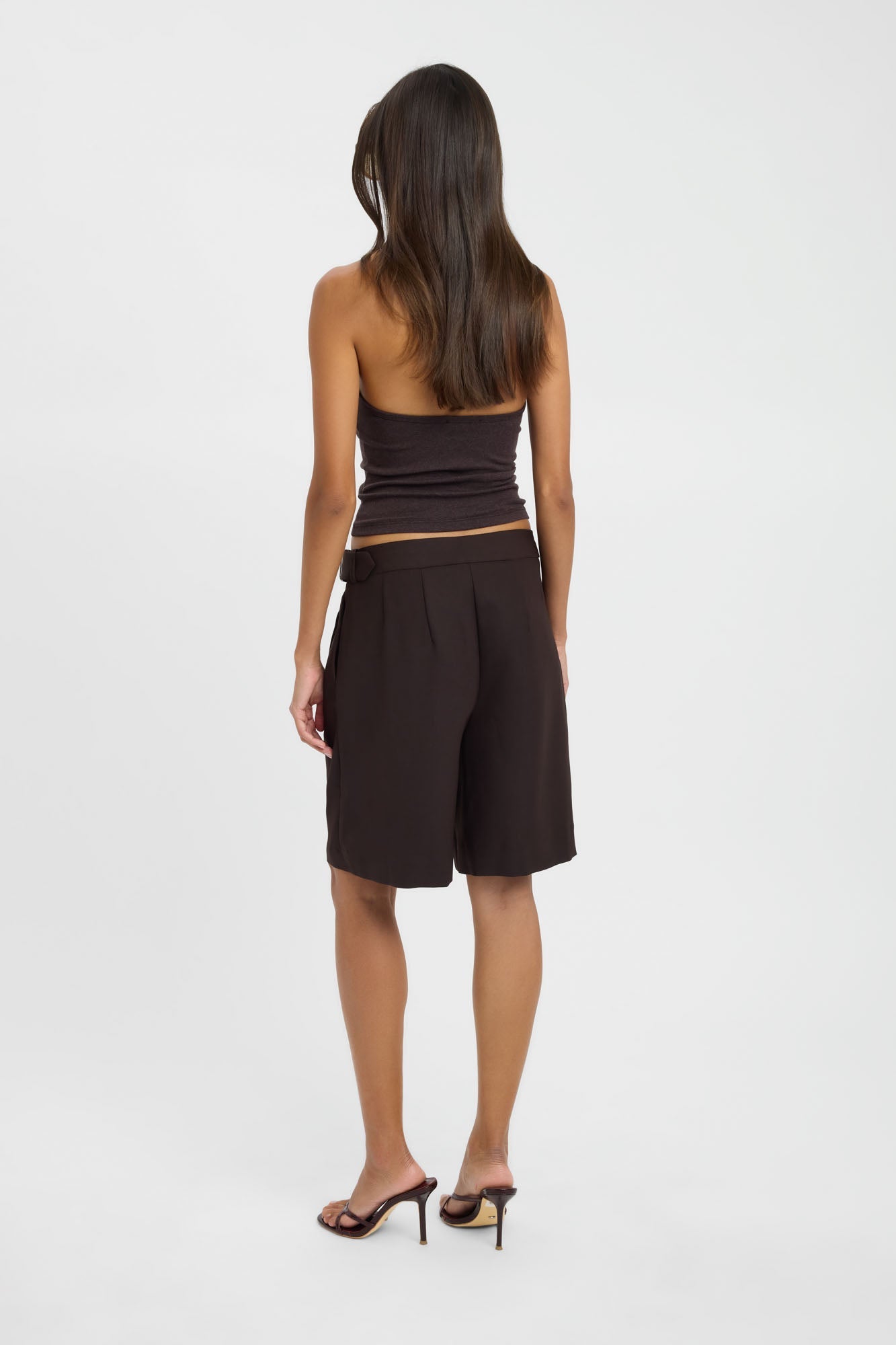 Nola Pleated Long Short | USA KOOKAÏ