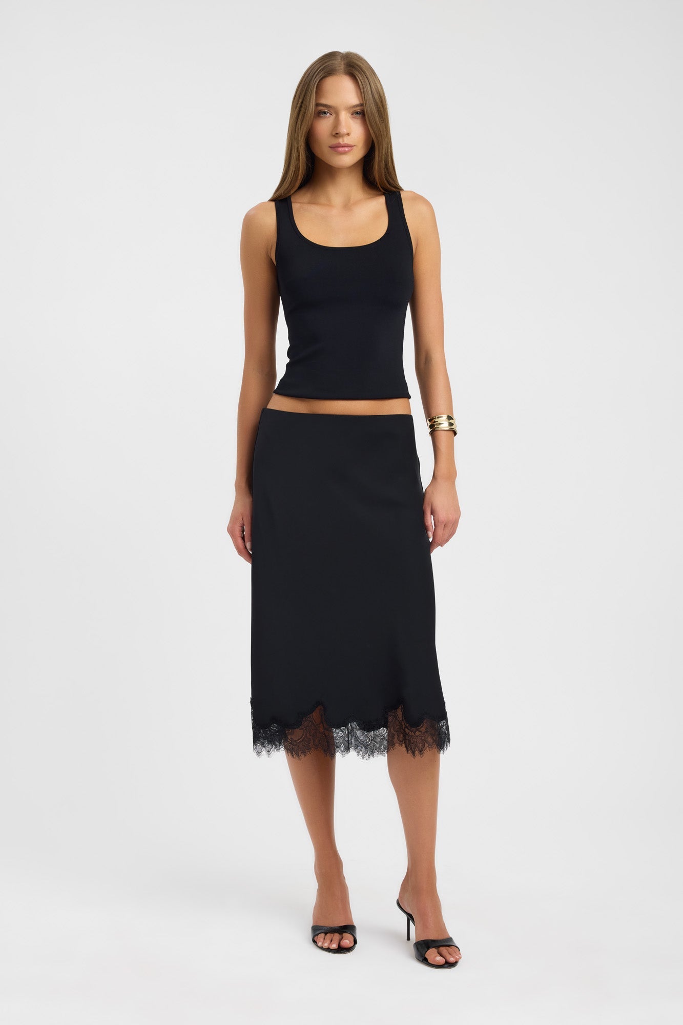 mikiko Maria Lace Midi Skirt – USA KOOKAÏ