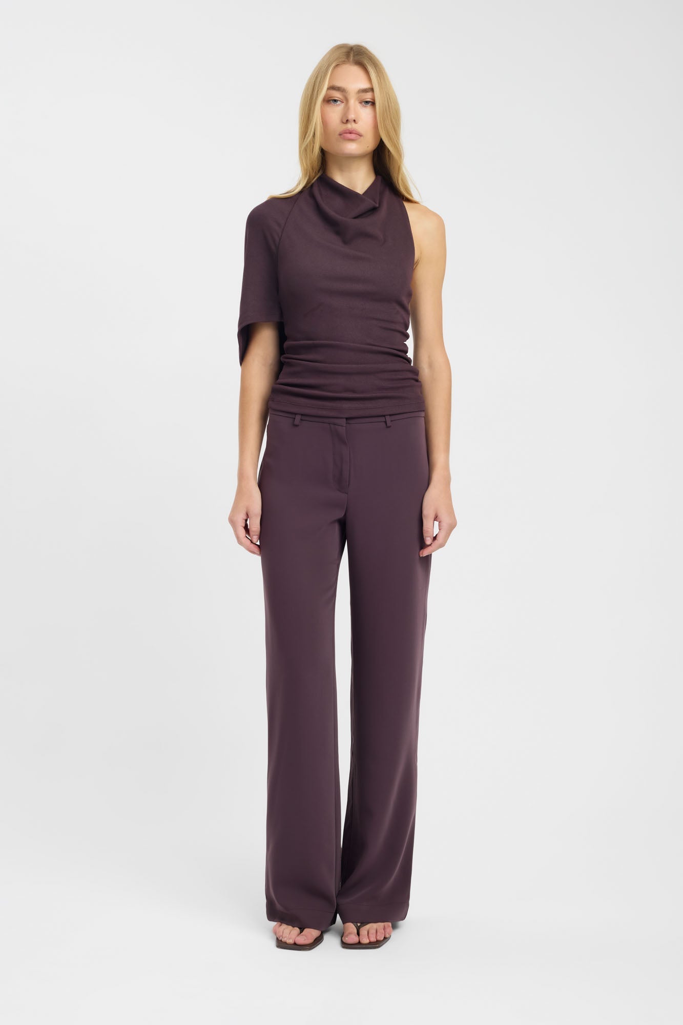 NKNIT】 low rise slacks サイズ③ low rise slacks – NKNIT