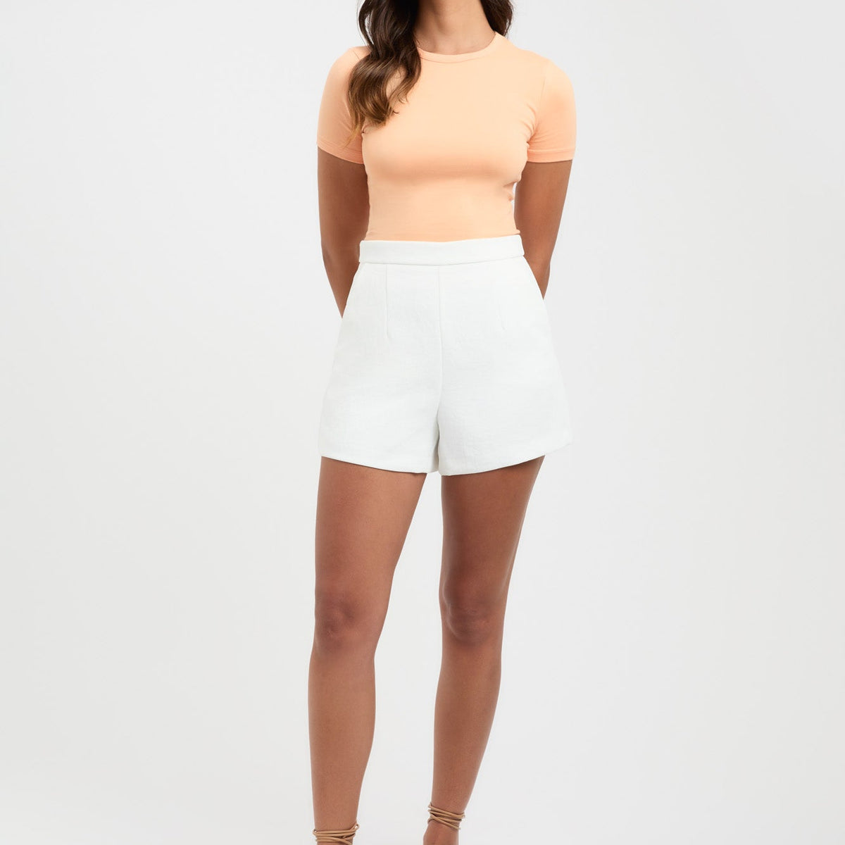 Lucia Baby Tee - Taupe
