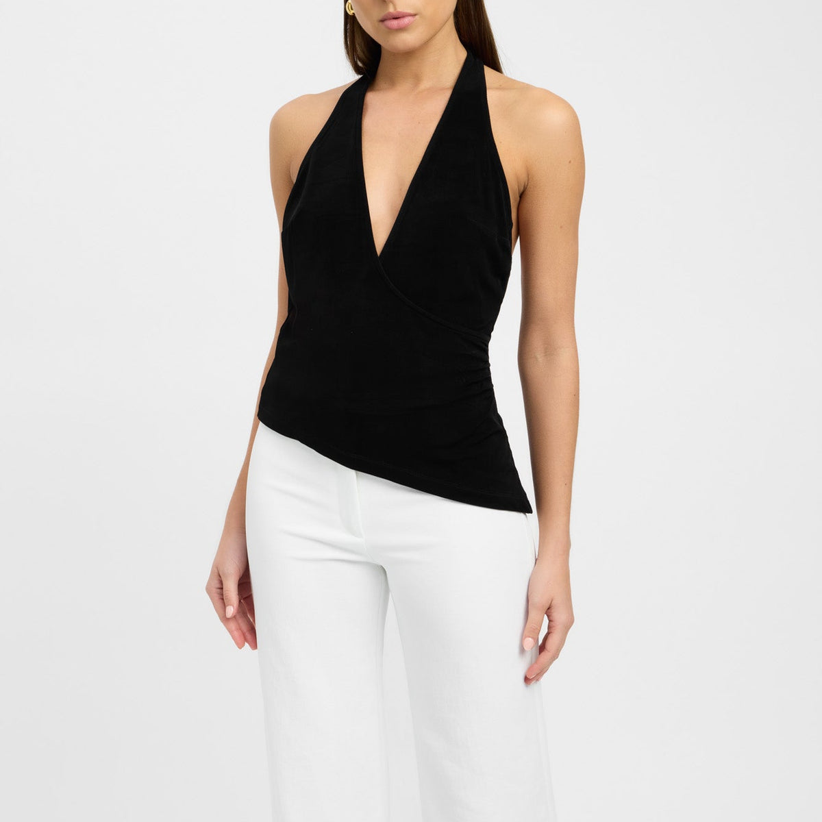 Dianna Drape Top – USA KOOKAÏ