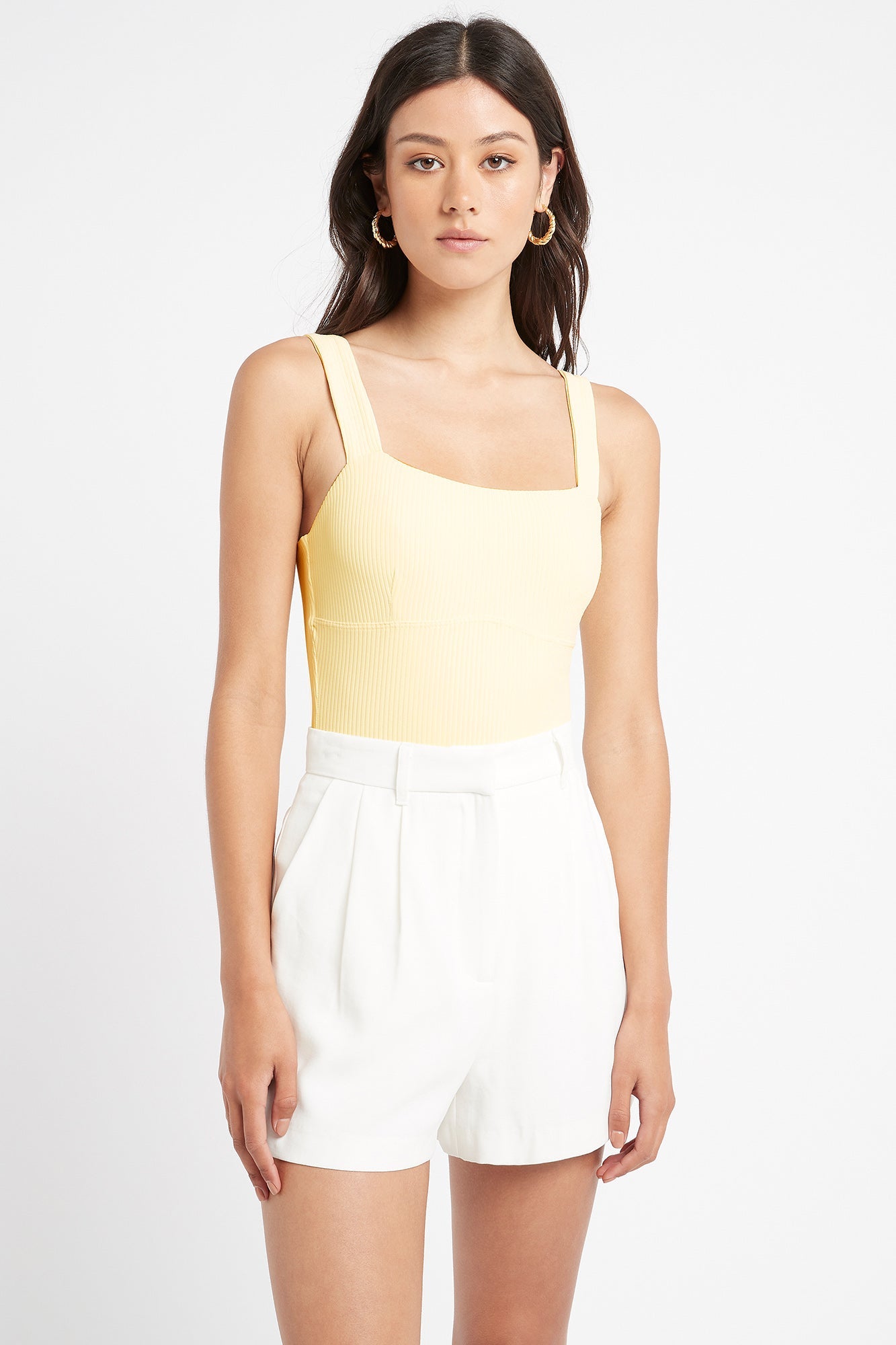 即日発送アイスブルーSora bicolor camisole andmary ANDMARY】Sora bicolor camisole