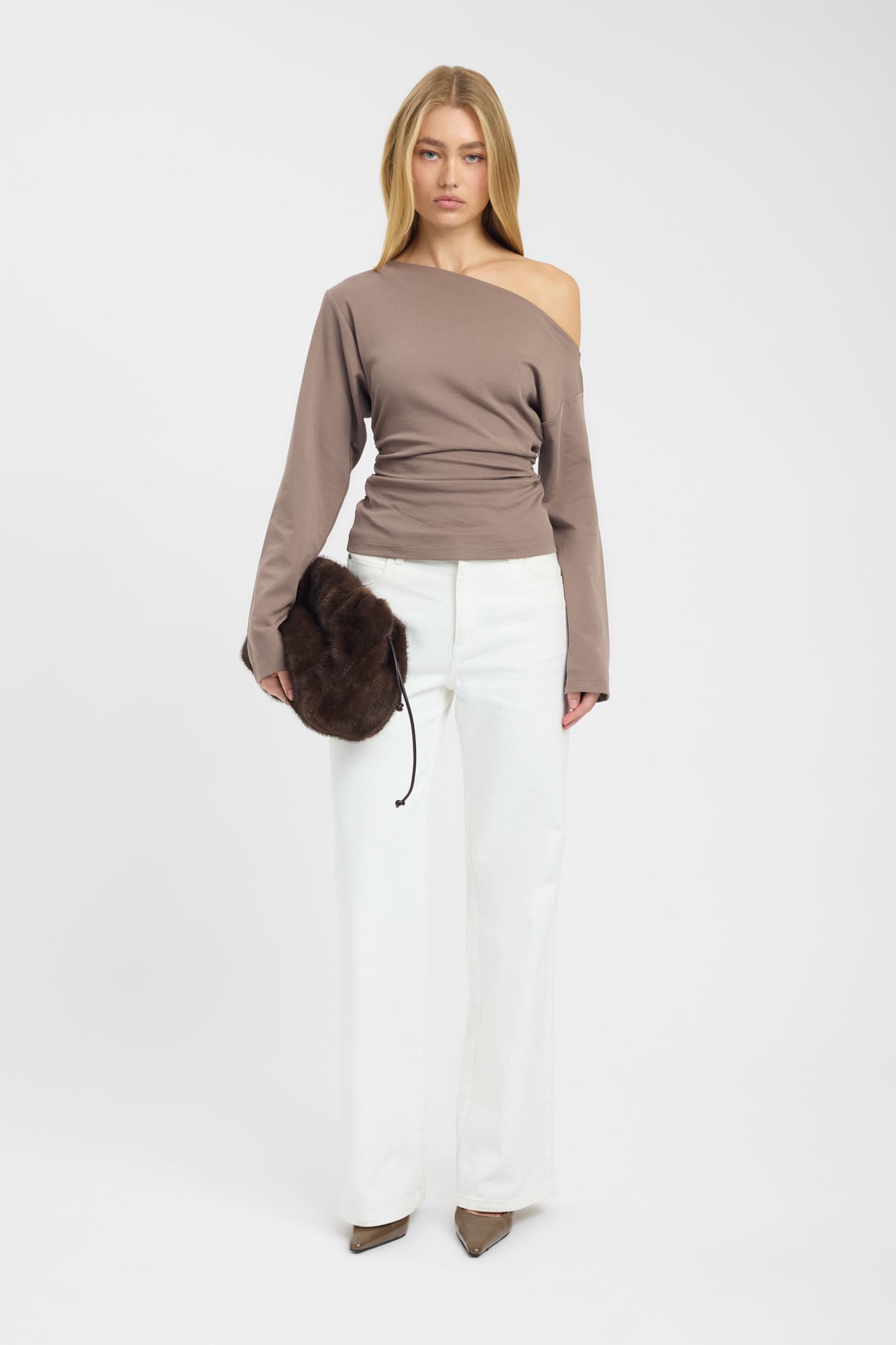 Nova Off Shoulder Long Sleeve Top – USA KOOKAÏ