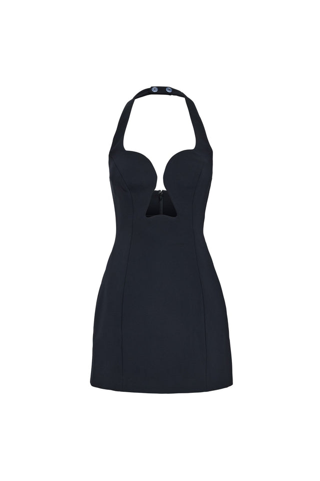 Alto Low Cut Mini Dress USA KOOKA Alto Low Cut Mini Dress USA KOOKA