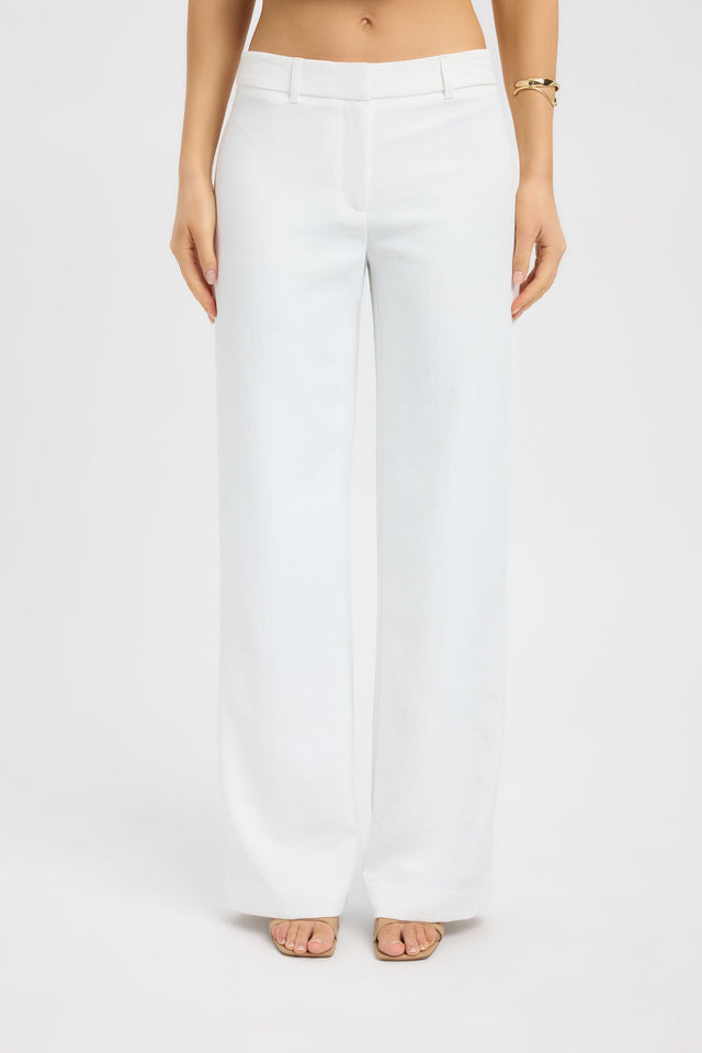 womens white dress pants Freedom Flex Straight Leg for Tall Women in Sand 4 / Tall / White Sand Ariel Low Rise Pant |