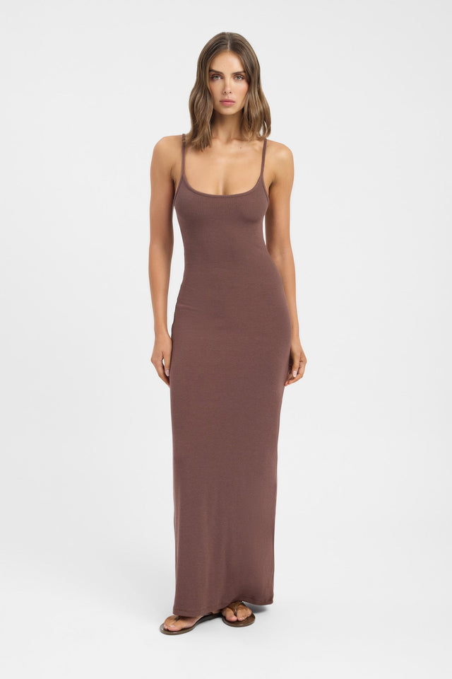 Haz Maxi Dress 6 / Maple Brown Haz Maxi Dress 6 / Maple Brown
