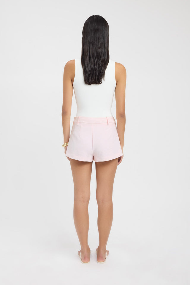 back Ariel Mini Shorts Kookai High-rise Fitted womens-shorts 