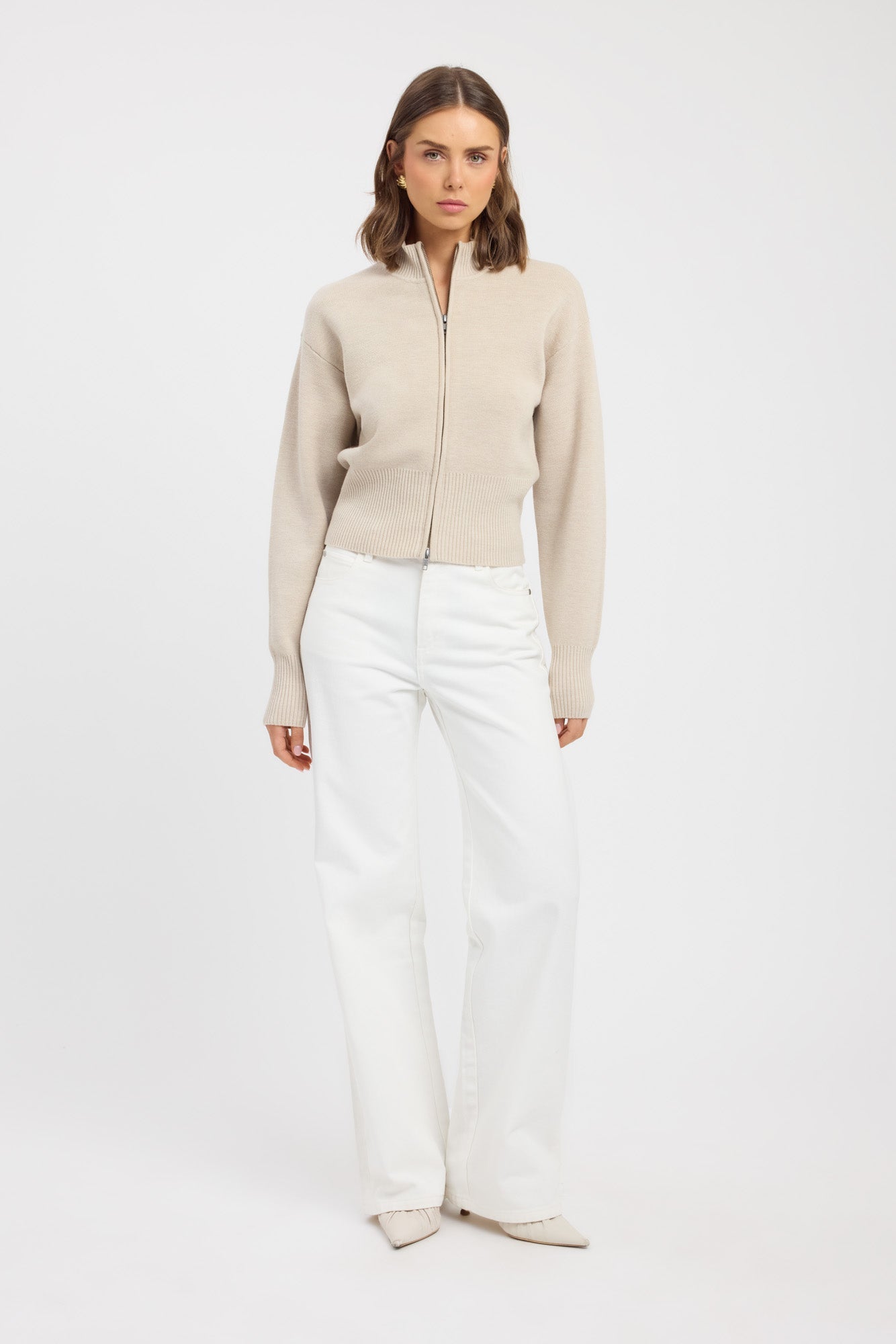 Dalton Zip Cardigan – USA KOOKAÏ