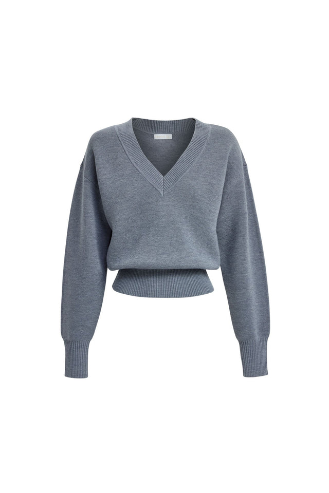 Dalton Vee Jumper Kookai V Neck Relaxed womens-jumpers 