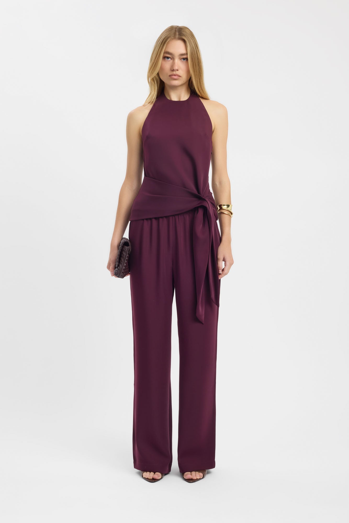 Maria Halter Wrap Top | USA KOOKAÏ
