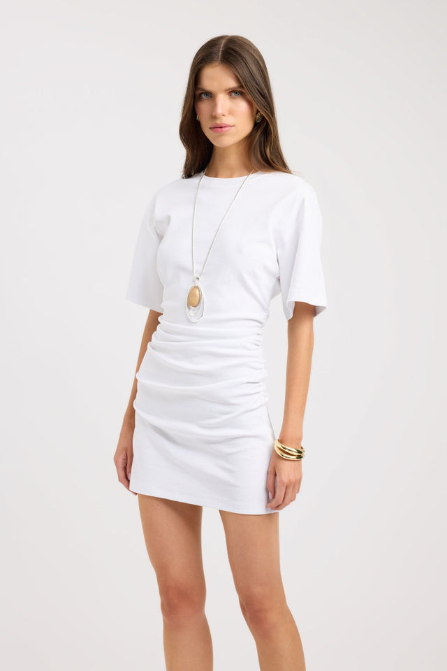 Nova Mini Dress, 2 / White Nova Mini Dress, 2 / White