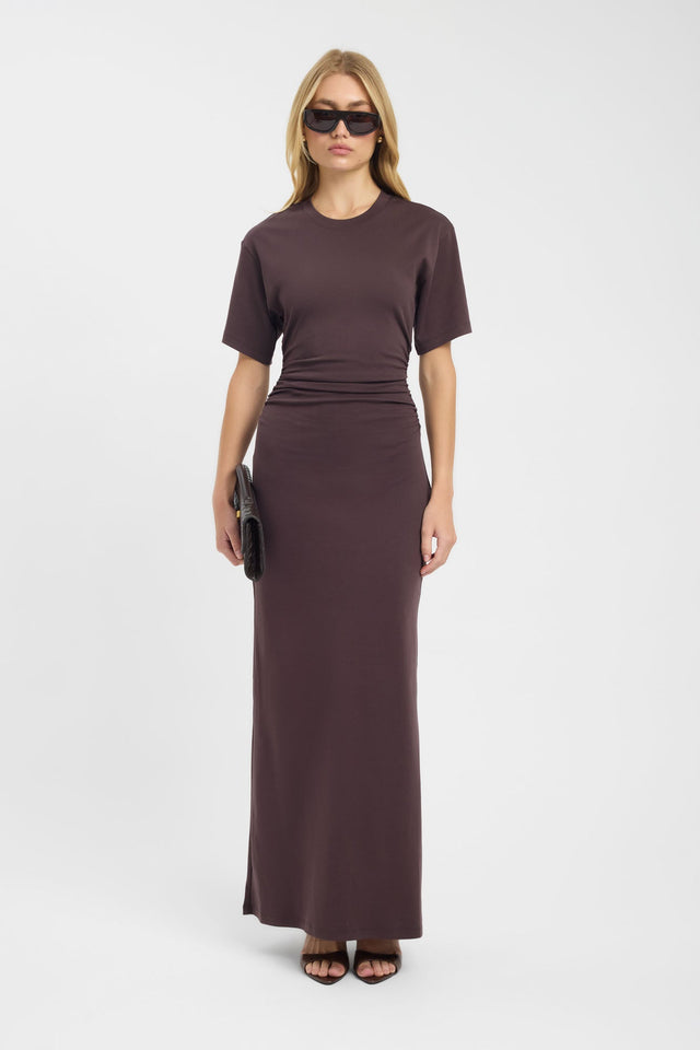 Nova Maxi Dress, 4 / Dark Chocolate