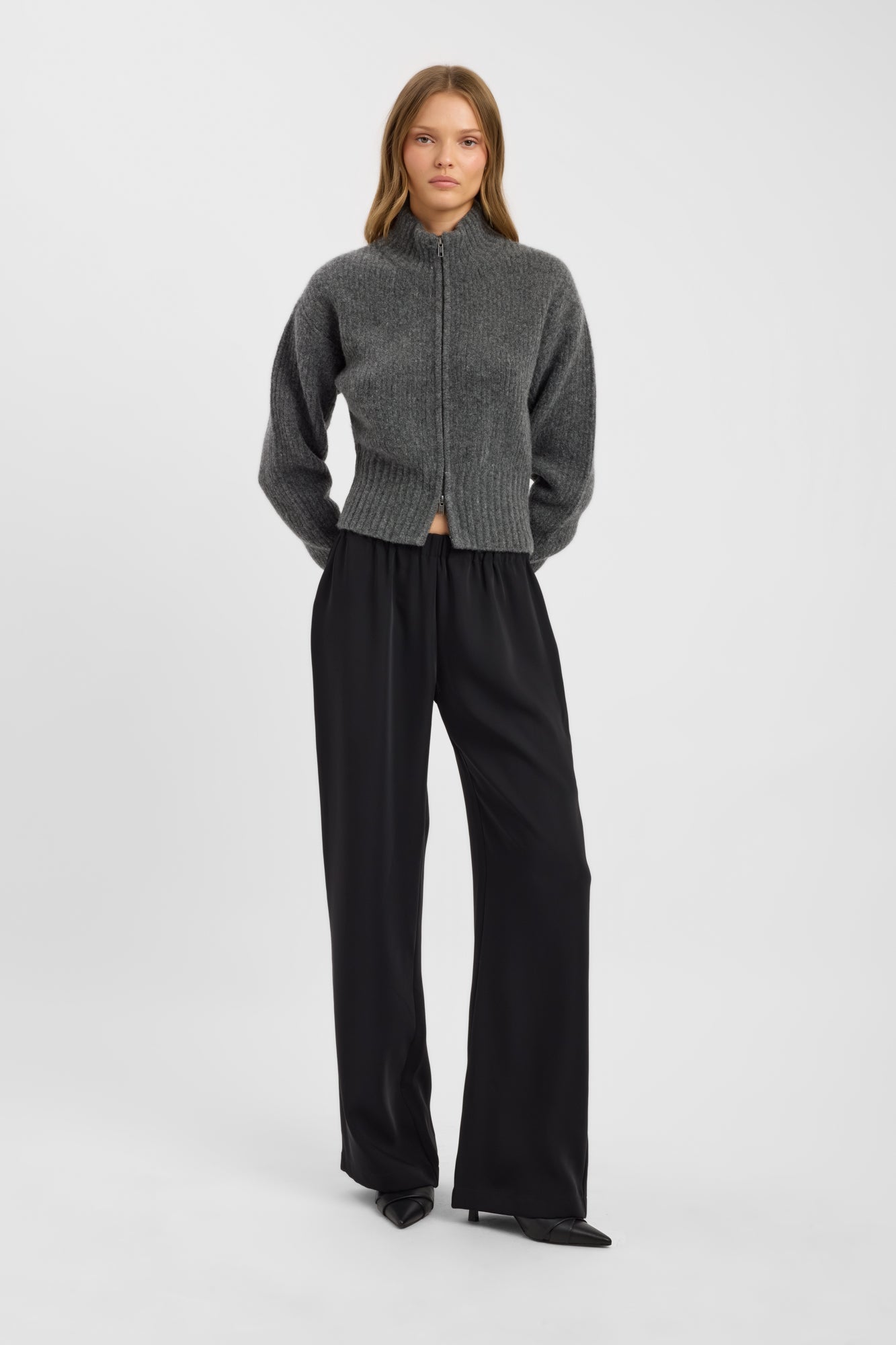 Irina Zip Cardigan – USA KOOKAÏ