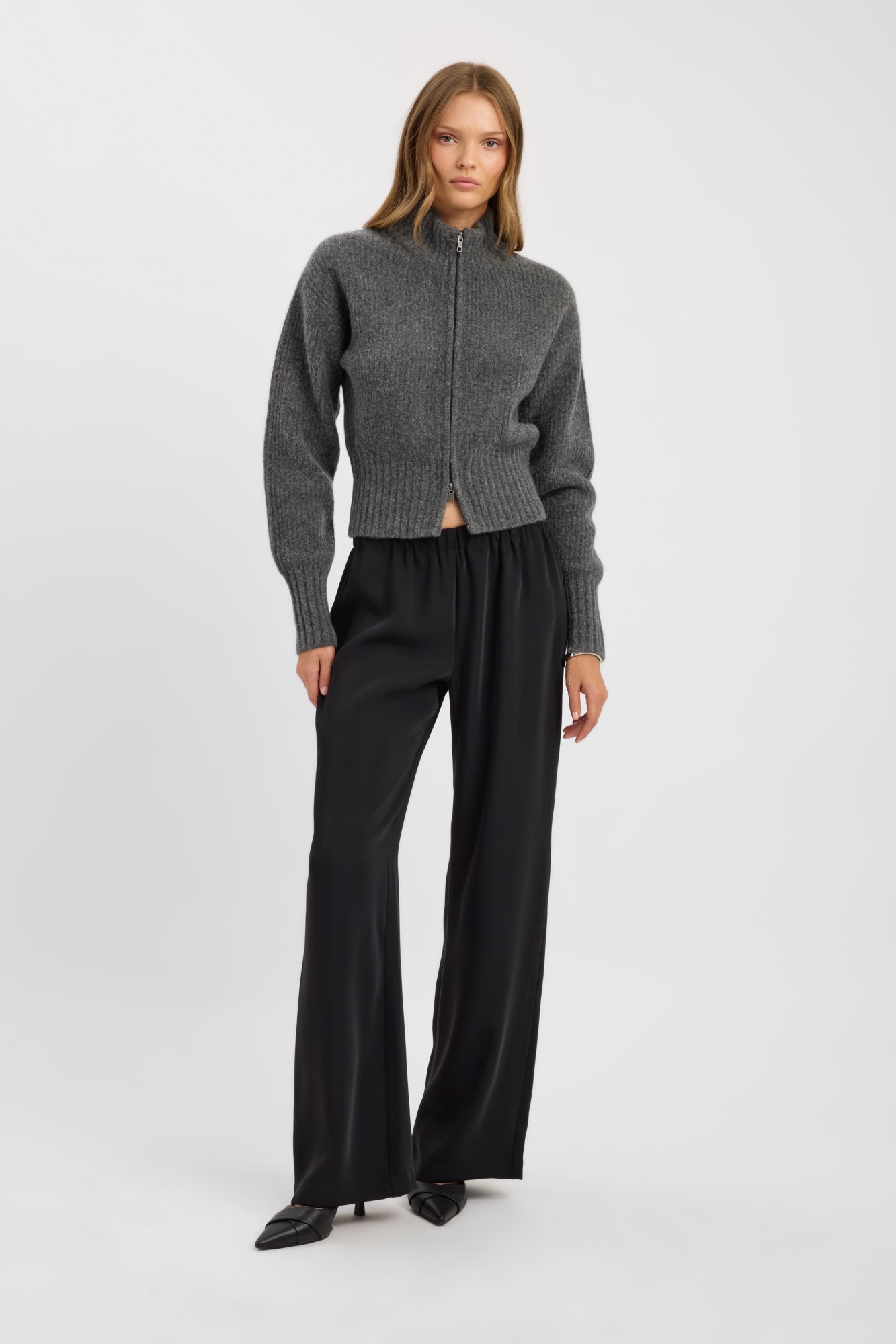 Irina Zip Cardigan – USA KOOKAÏ