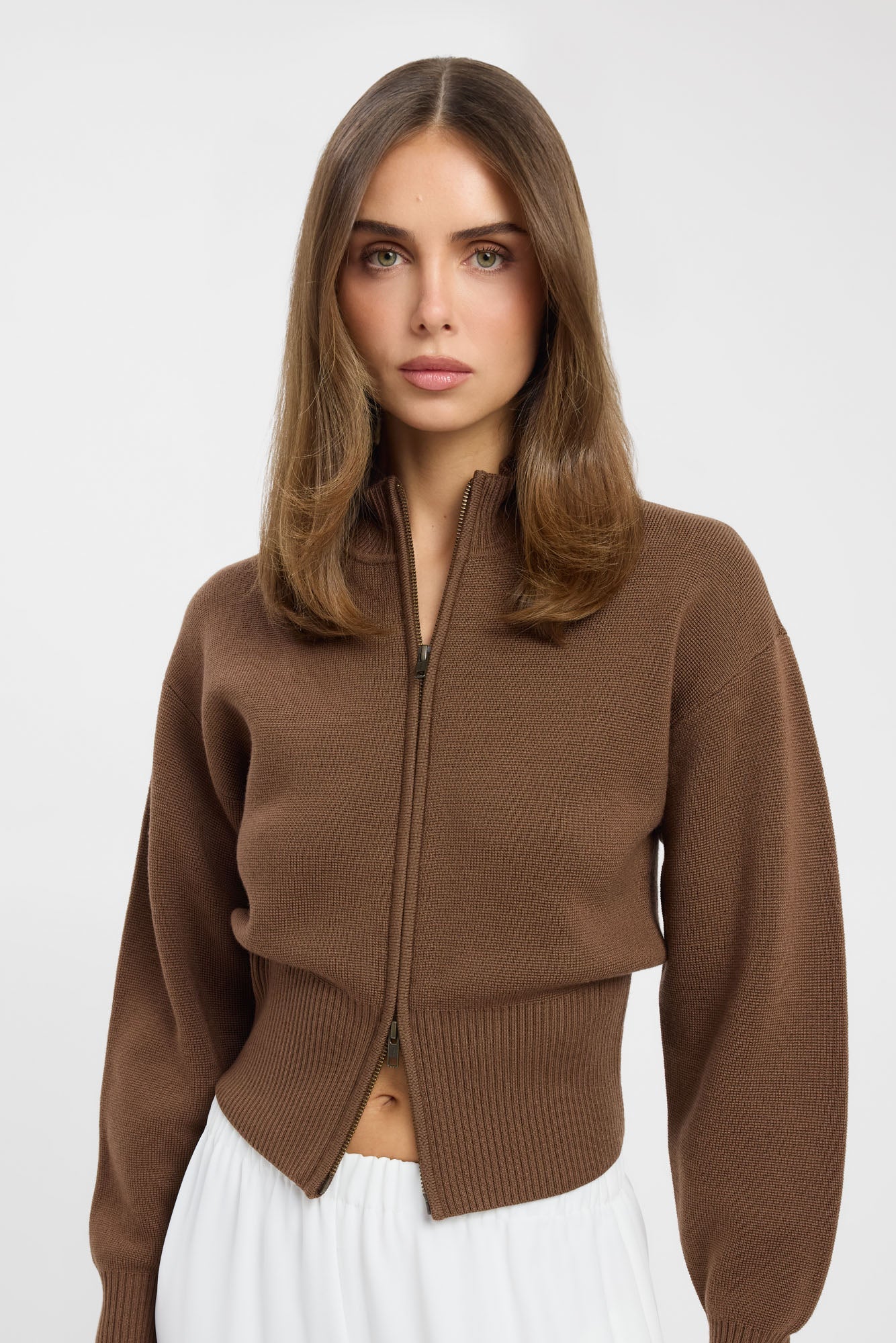 Dalton Zip Cardigan | USA KOOKAÏ
