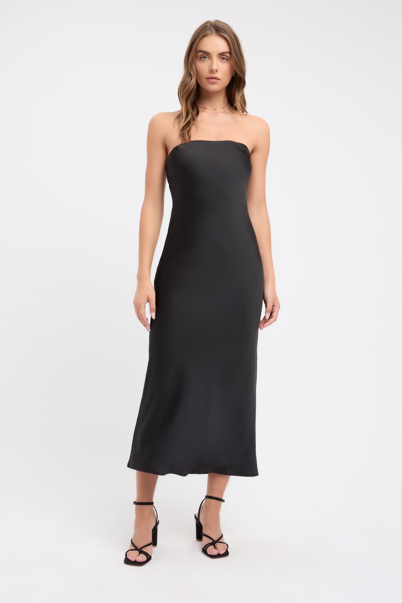 Belle Strapless Slip Dress – USA KOOKAÏ