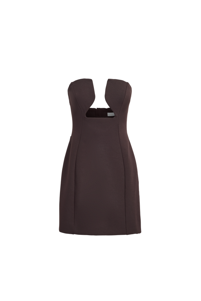 Ariel Low Cut Mini Dress