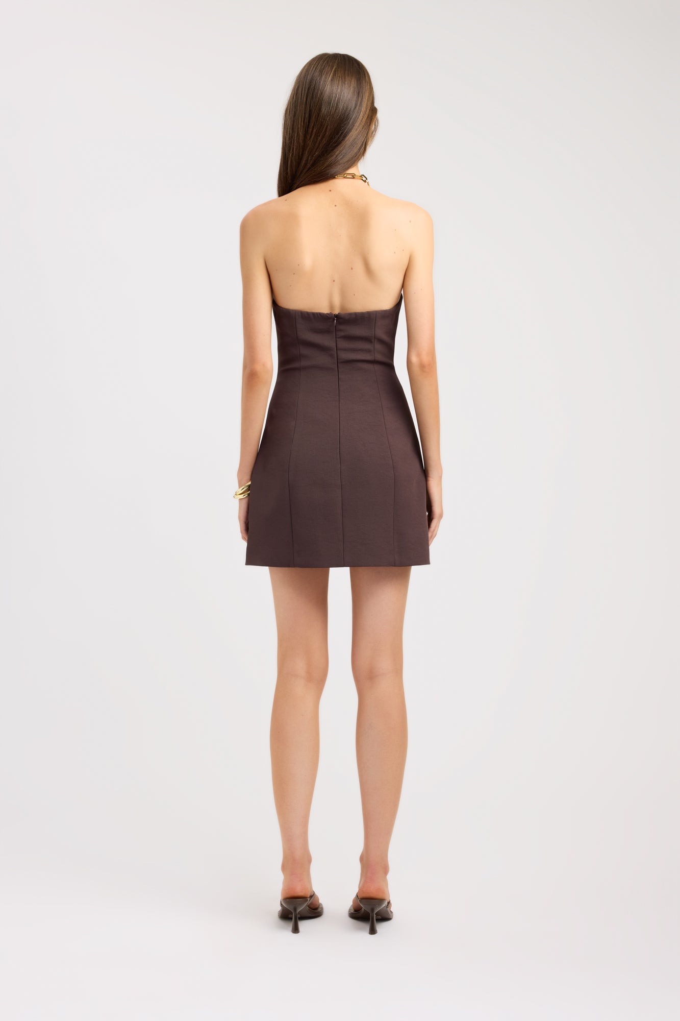 Ariel Low Cut Mini Dress – USA KOOKAÏ