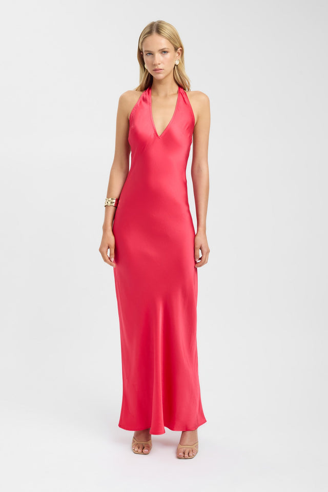 Monty Deep Vee Maxi Dress