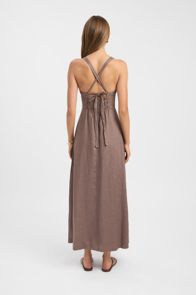 Palm Vee Maxi Dress, 2 / Nestle Palm Vee Maxi Dress, 2 / Nestle