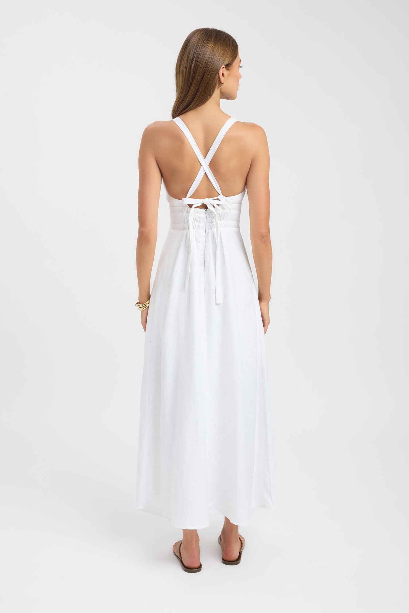 Palm Vee Maxi Dress – USA KOOKAÏ