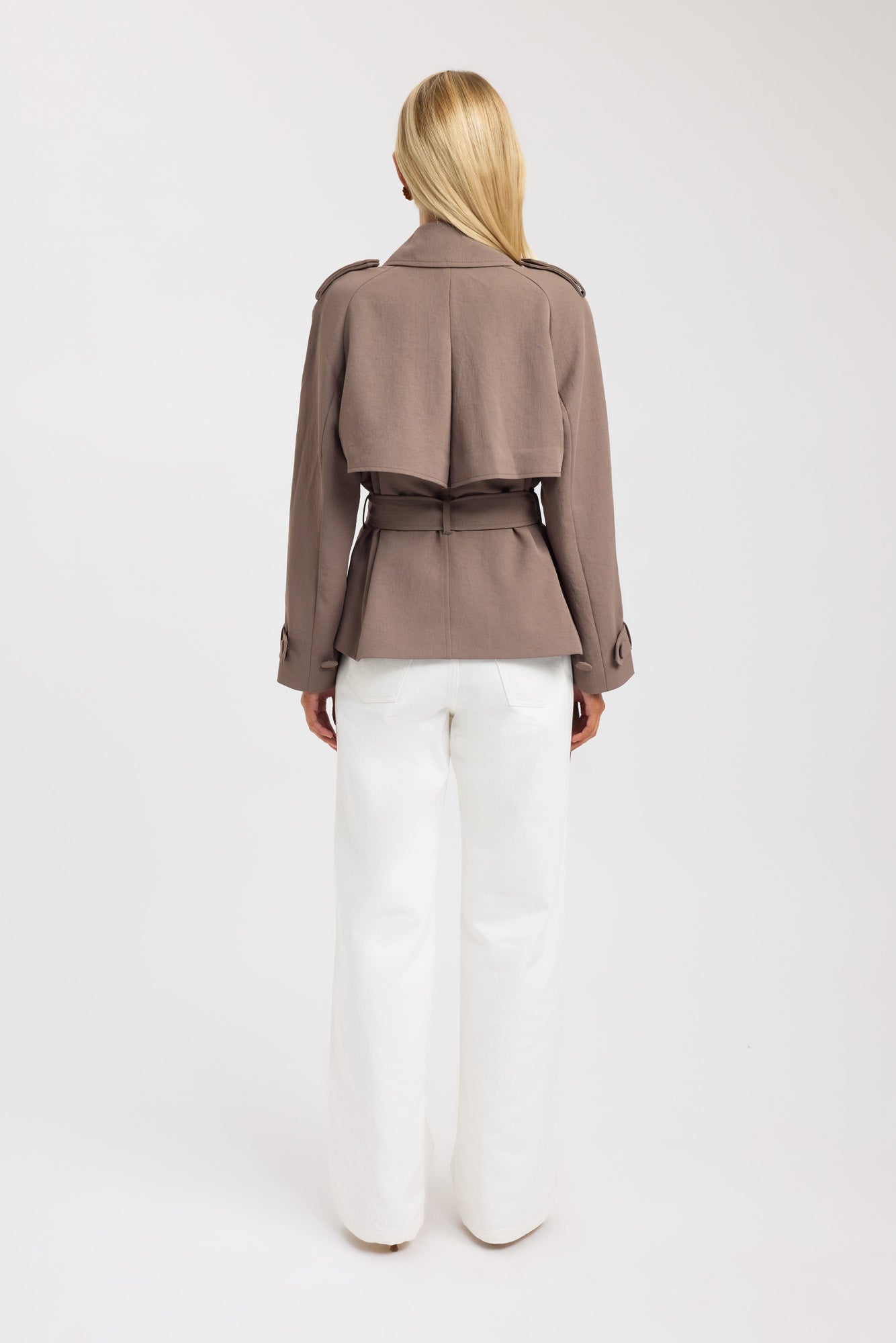 ジャケット・アウター anuke Over Half Coat 38 anuke (アンヌーク）Over Half Coat☆ 26春夏予約【62610001】ウール