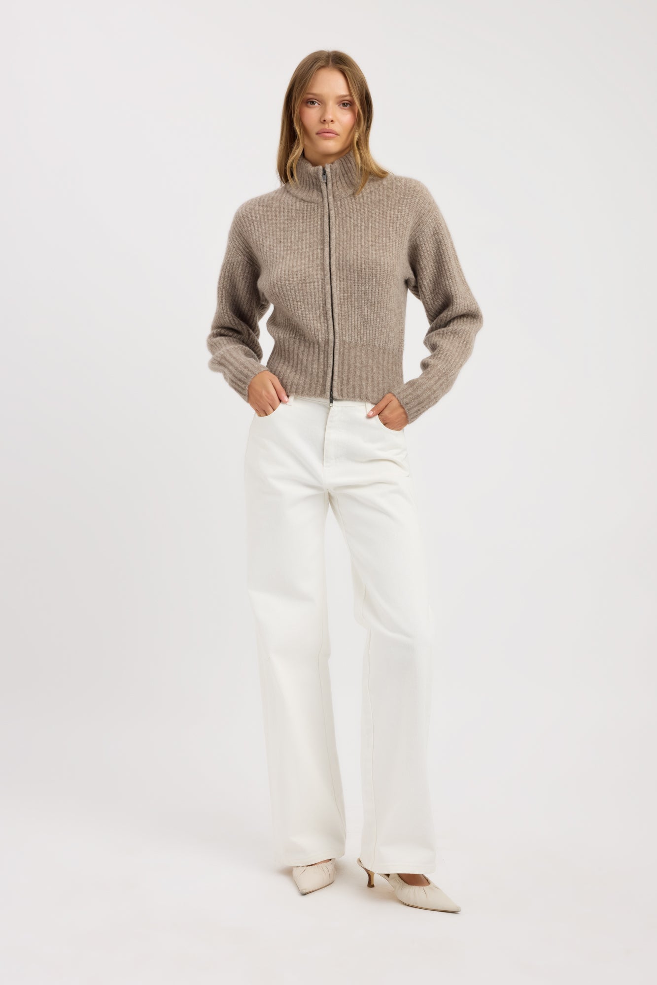 ジョンストンズ カシミヤ カーディガン KAP04659 新色登場】COTTON LONG RIB CARDIGAN – Shinzone