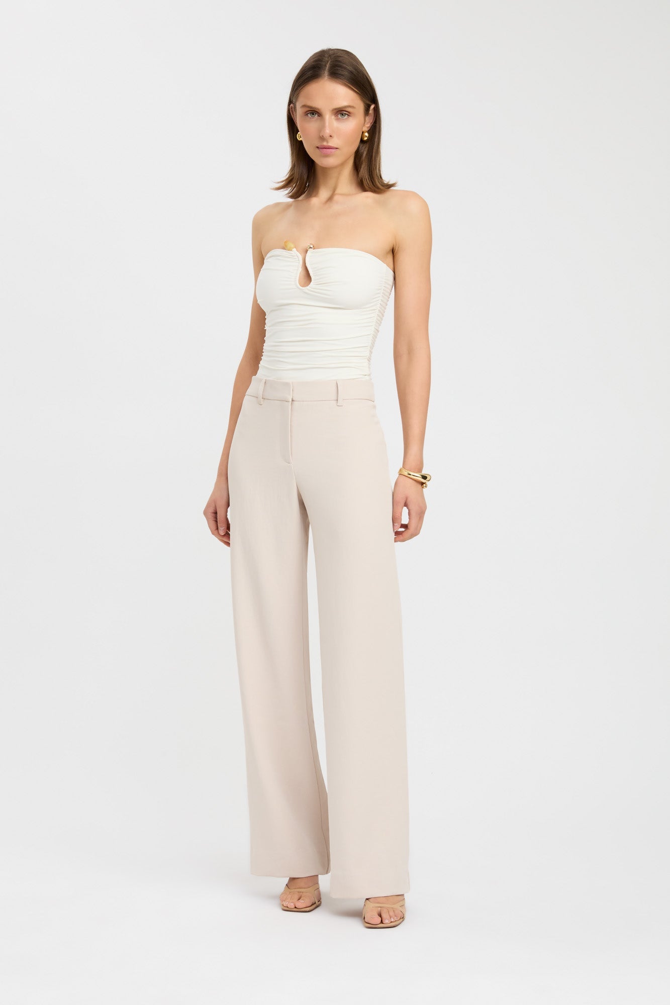 Kookai Low Rise White Pants Ariel Low Rise Pants – KOOKAÏ Australia