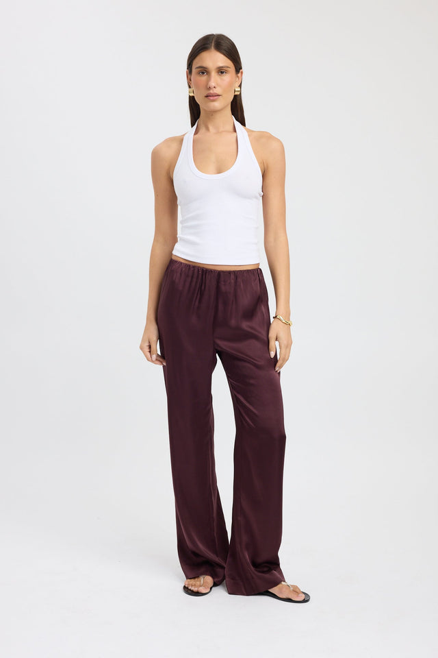 front Monty Gathered Pant Kookai relaxed High-rise womens-regular-pants 