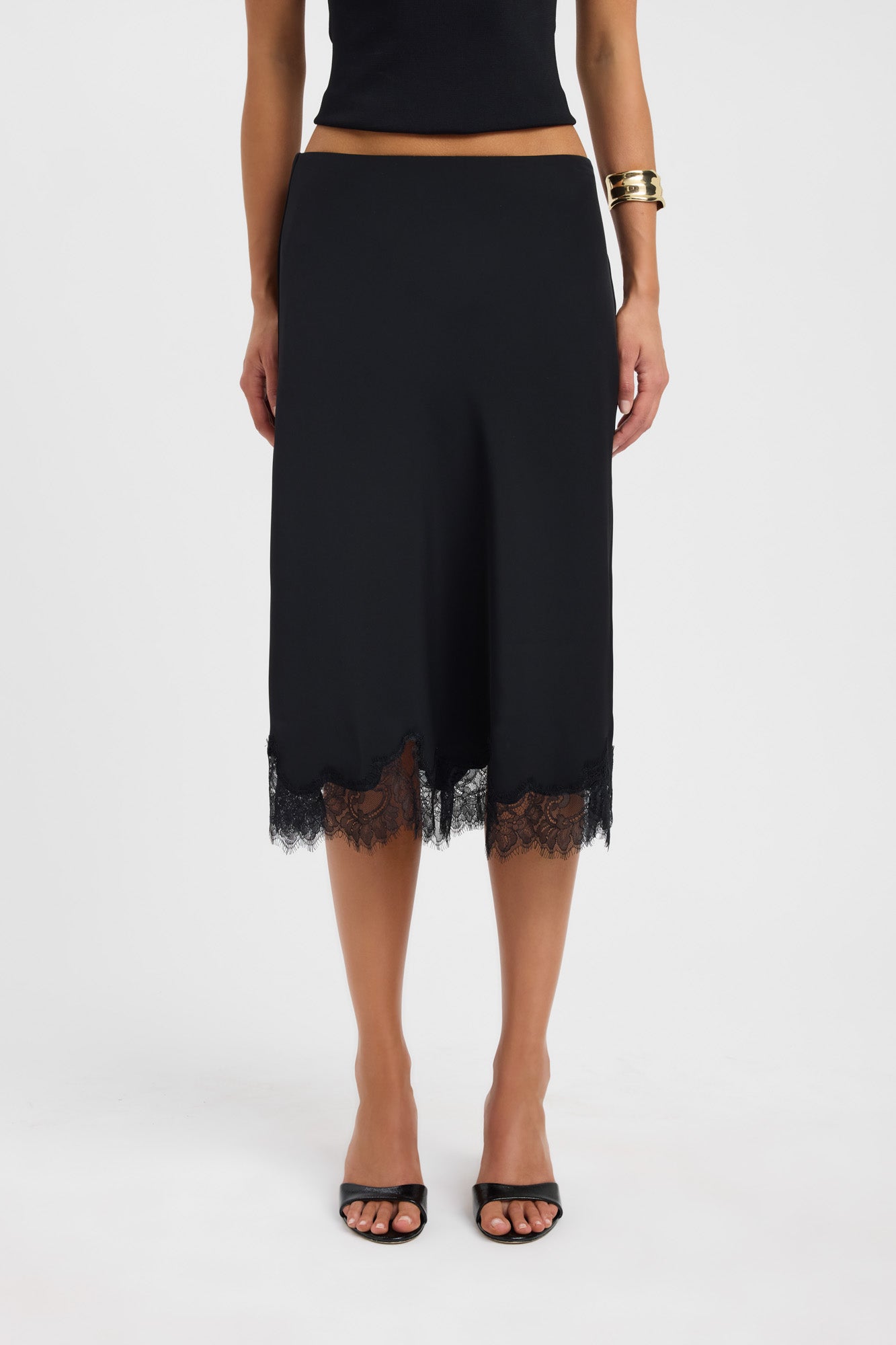 mikiko Maria Lace Midi Skirt – USA KOOKAÏ