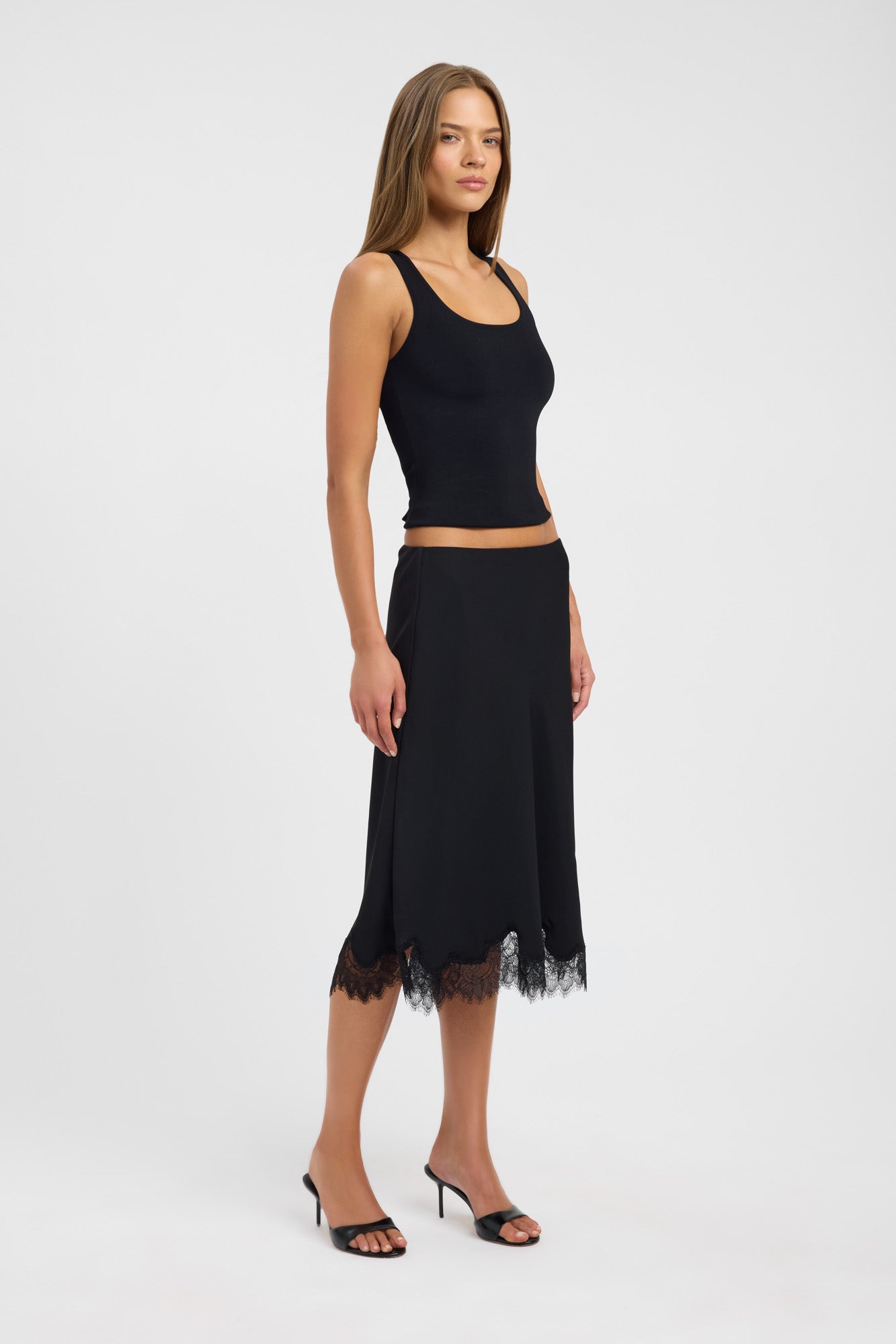 Maria Lace Midi Skirt | USA KOOKAÏ
