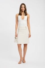 Ariel Low Rise Midi Skirt