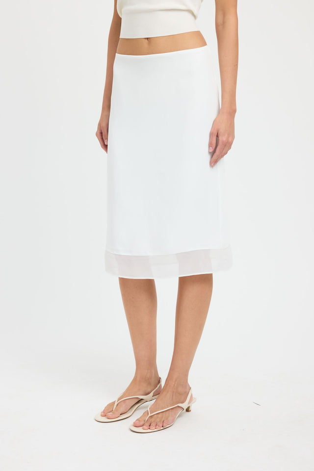 Maria Chiffon Midi Skirt
