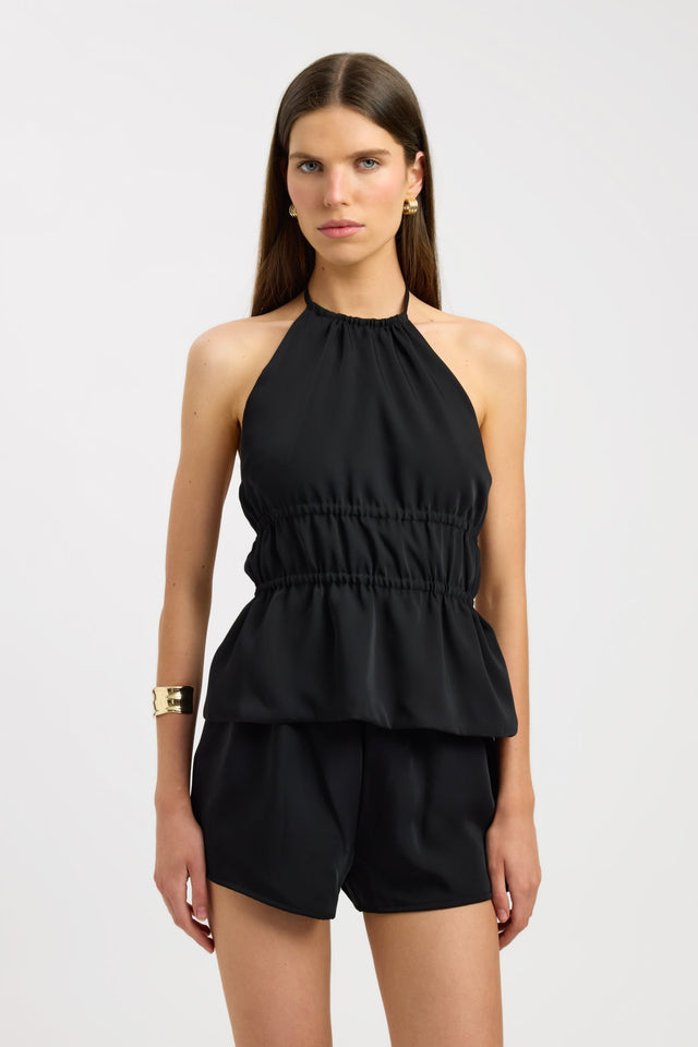 Maria Gathered Halter Top