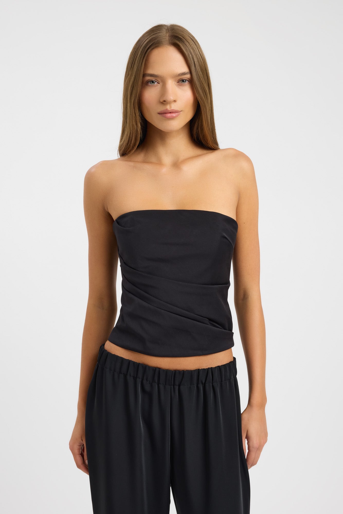 Solana Gathered Bustier Top – USA KOOKAÏ