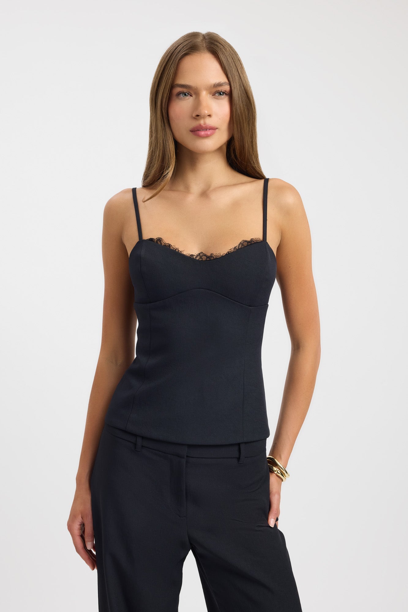 Ariel Lace Top, 2 / Black Ariel Lace Top, 2 / Black