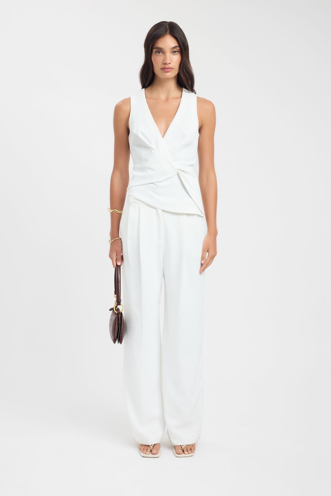 Opal Wrap Front Top – USA KOOKAÏ
