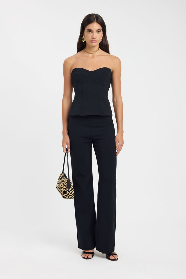 Alto Long Flare Pants 6 / Black