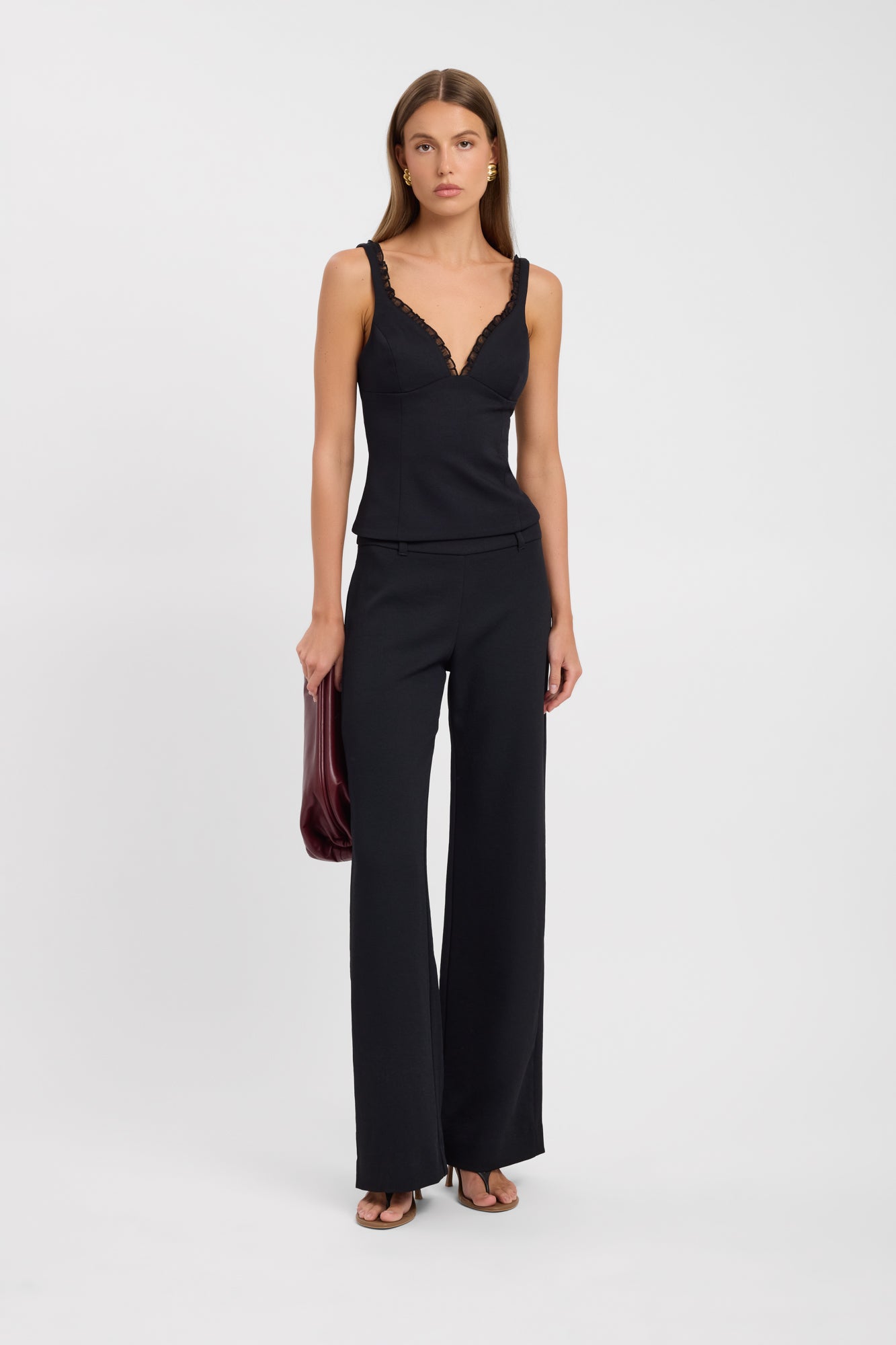 Oyster Frill Top | USA KOOKAÏ