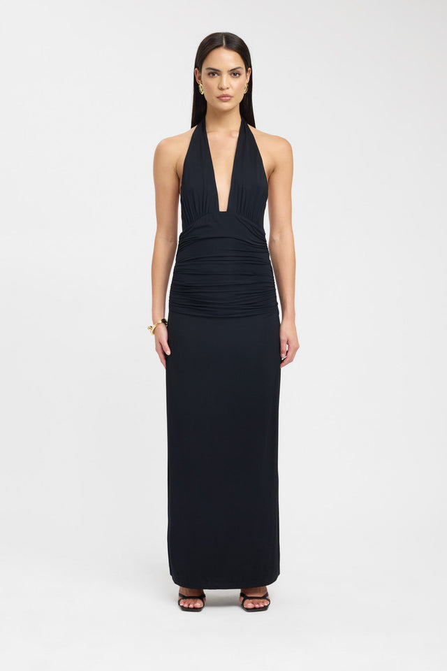 Leni Maxi Dress 6 / Black Leni Maxi Dress 6 / Black