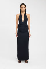 Leni Maxi Dress 6 / Black