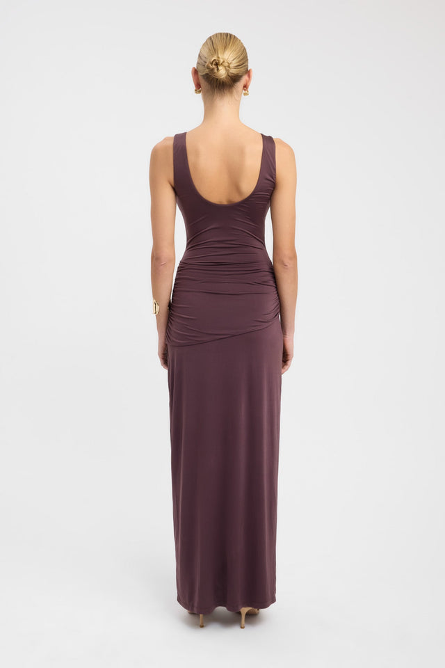 Shara Maxi Dress 6 / Dark Mahogany Shara Maxi Dress 6 / Dark Mahogany