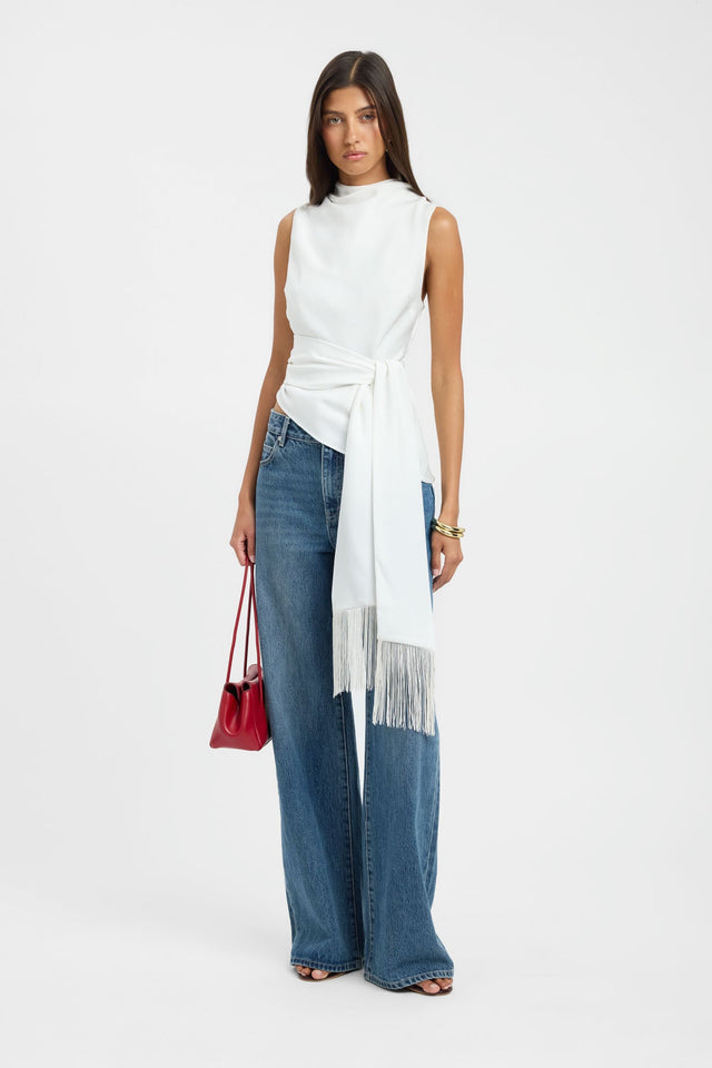 Maria Fringe Scarf