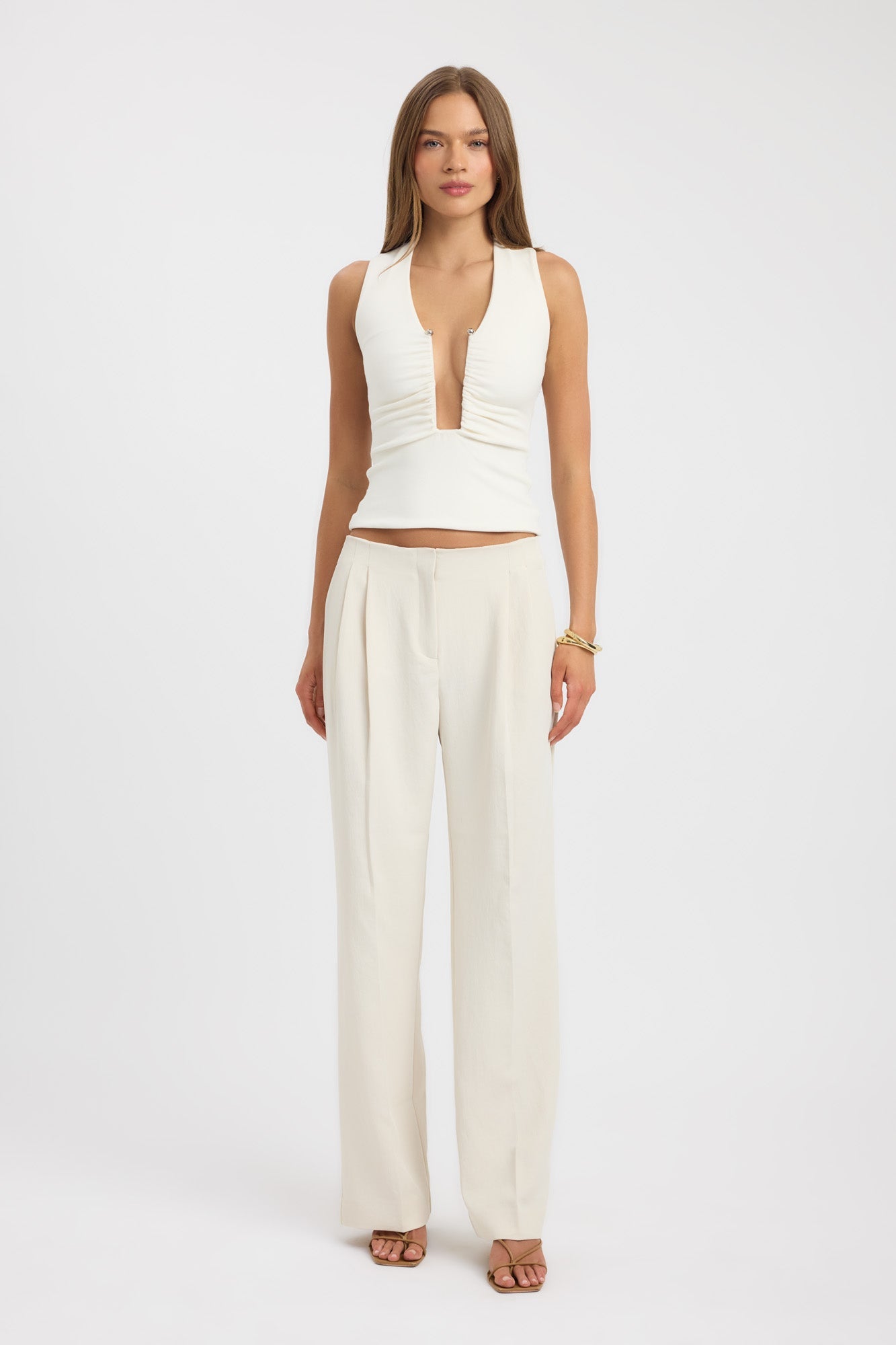 Ariel Pleated Pant – USA KOOKAÏ