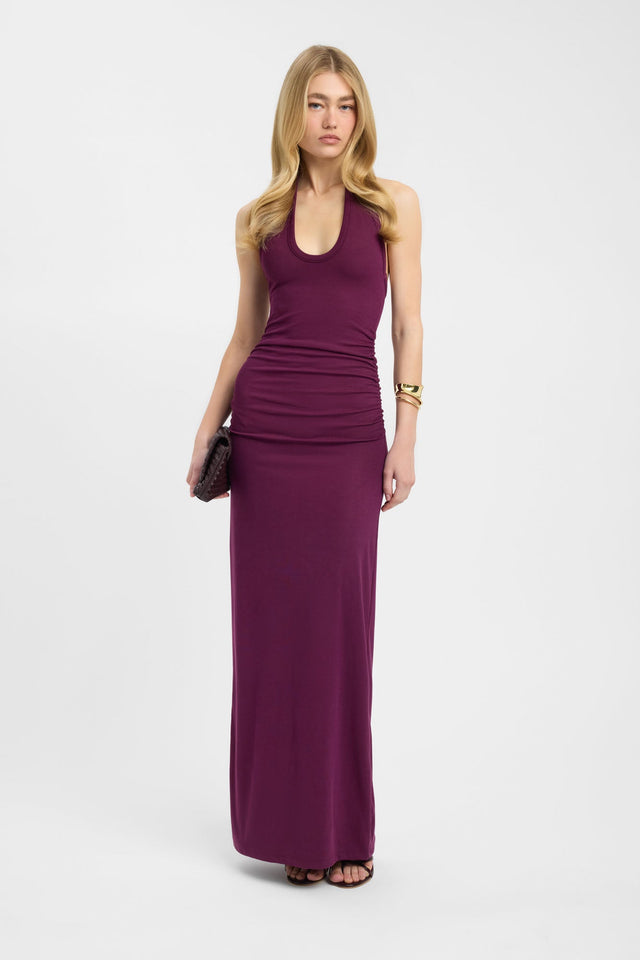 Iris Maxi Dress 8 / Plum